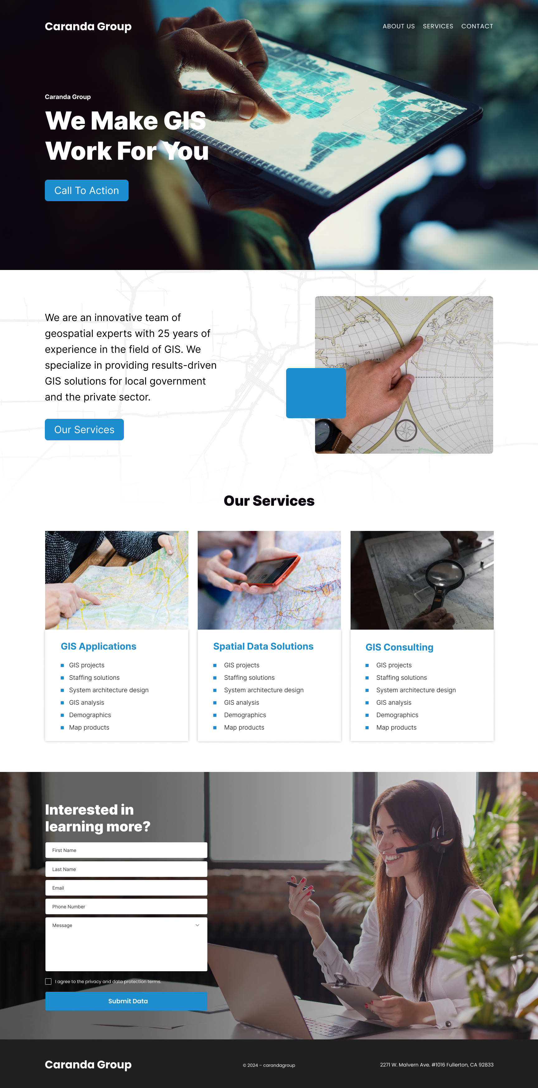 Web-Design von lemosys infotech für Caranda Group | Design #33986987