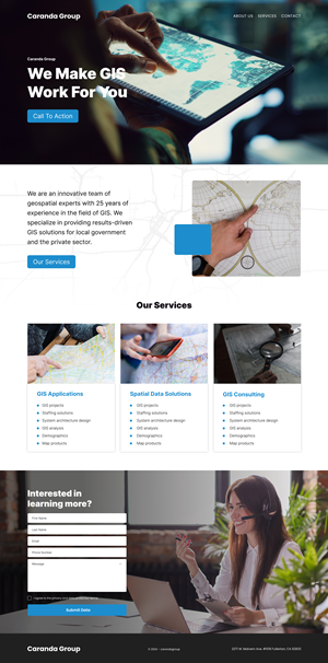 Web Design by lemosys infotech for Caranda Group | Design #33986987