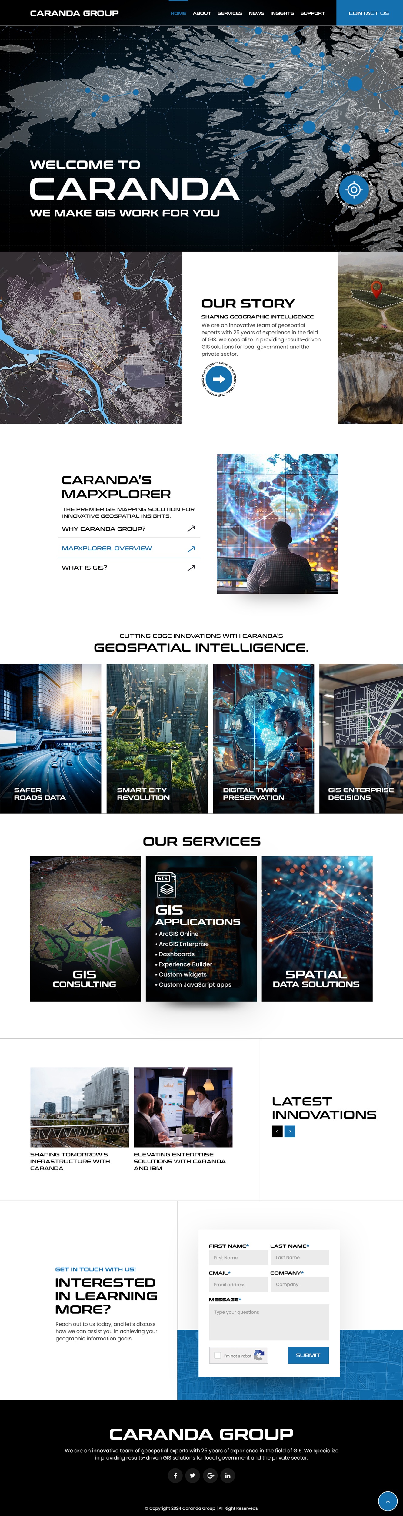 Diseño Web por nzdesigners para Caranda Group | Diseño #34003448