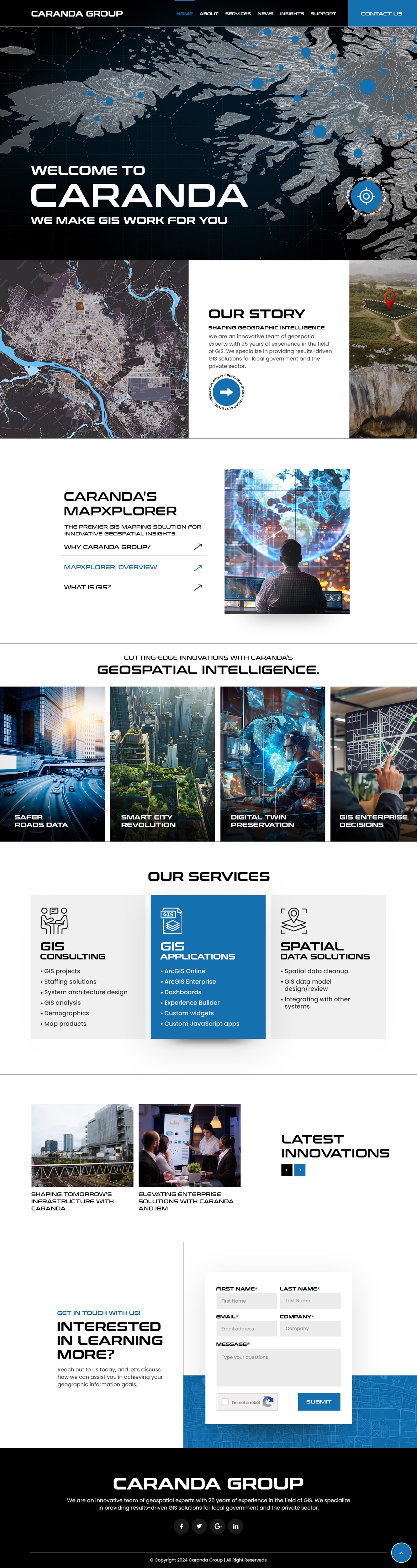 Diseño Web por nzdesigners para Caranda Group | Diseño #34003449