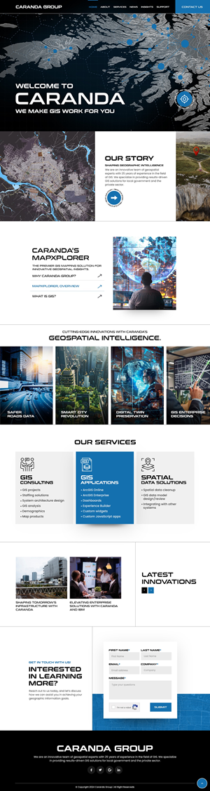 Diseño Web por nzdesigners para Caranda Group | Diseño: #34003449