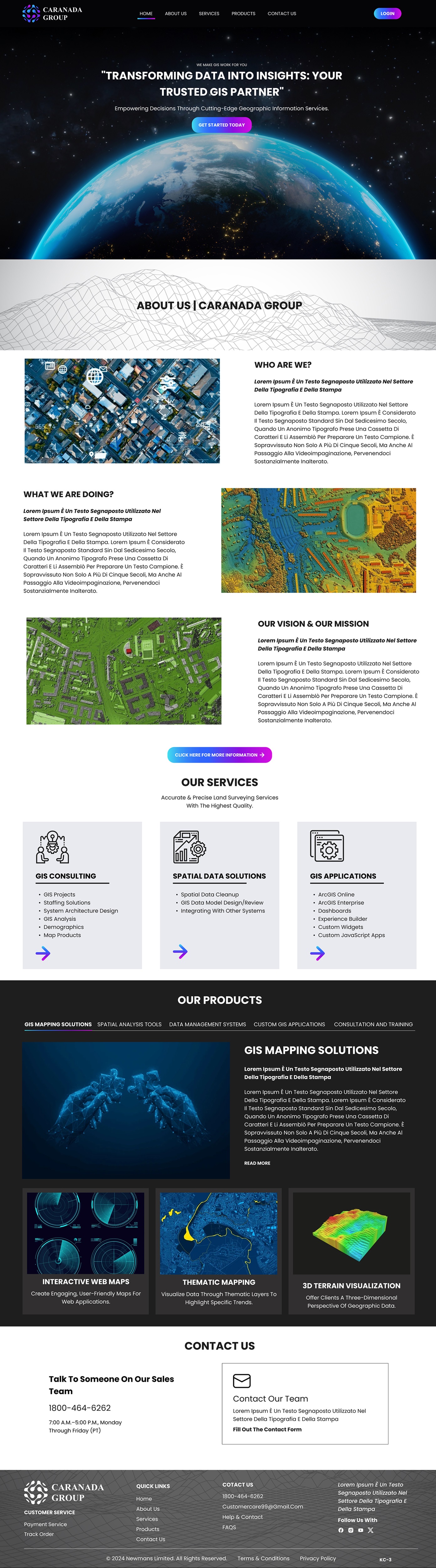 Web Design by Creative Slices for Caranda Group | Design #33995800