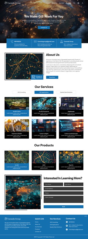 Diseño Web por Creative Slices para Caranda Group | Diseño: #34008216