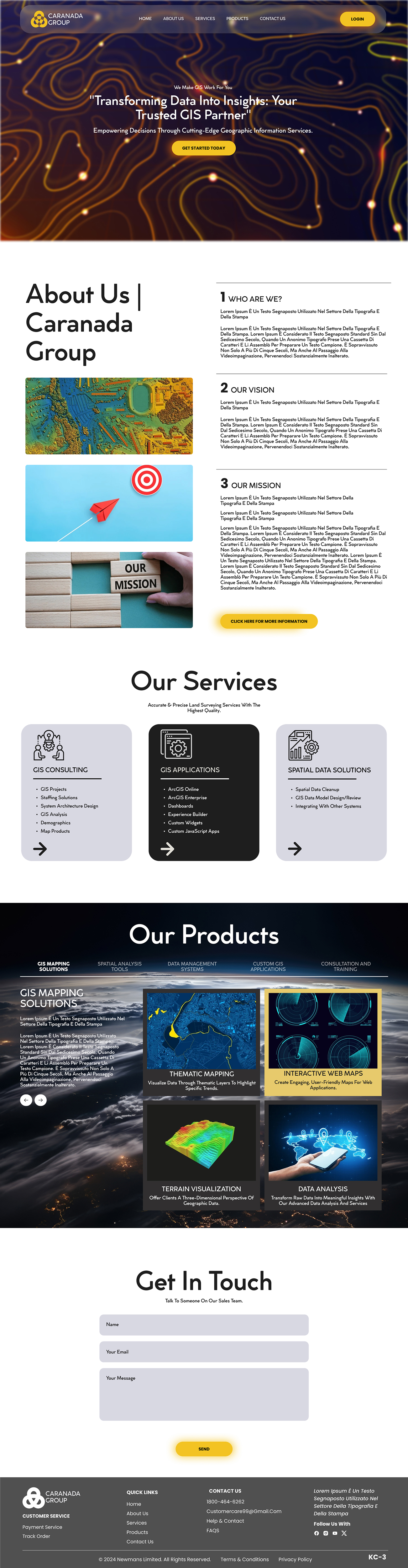 Web Design by Creative Slices for Caranda Group | Design #34025338