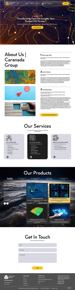 Diseño Web por Creative Slices para Caranda Group | Diseño: #34025338