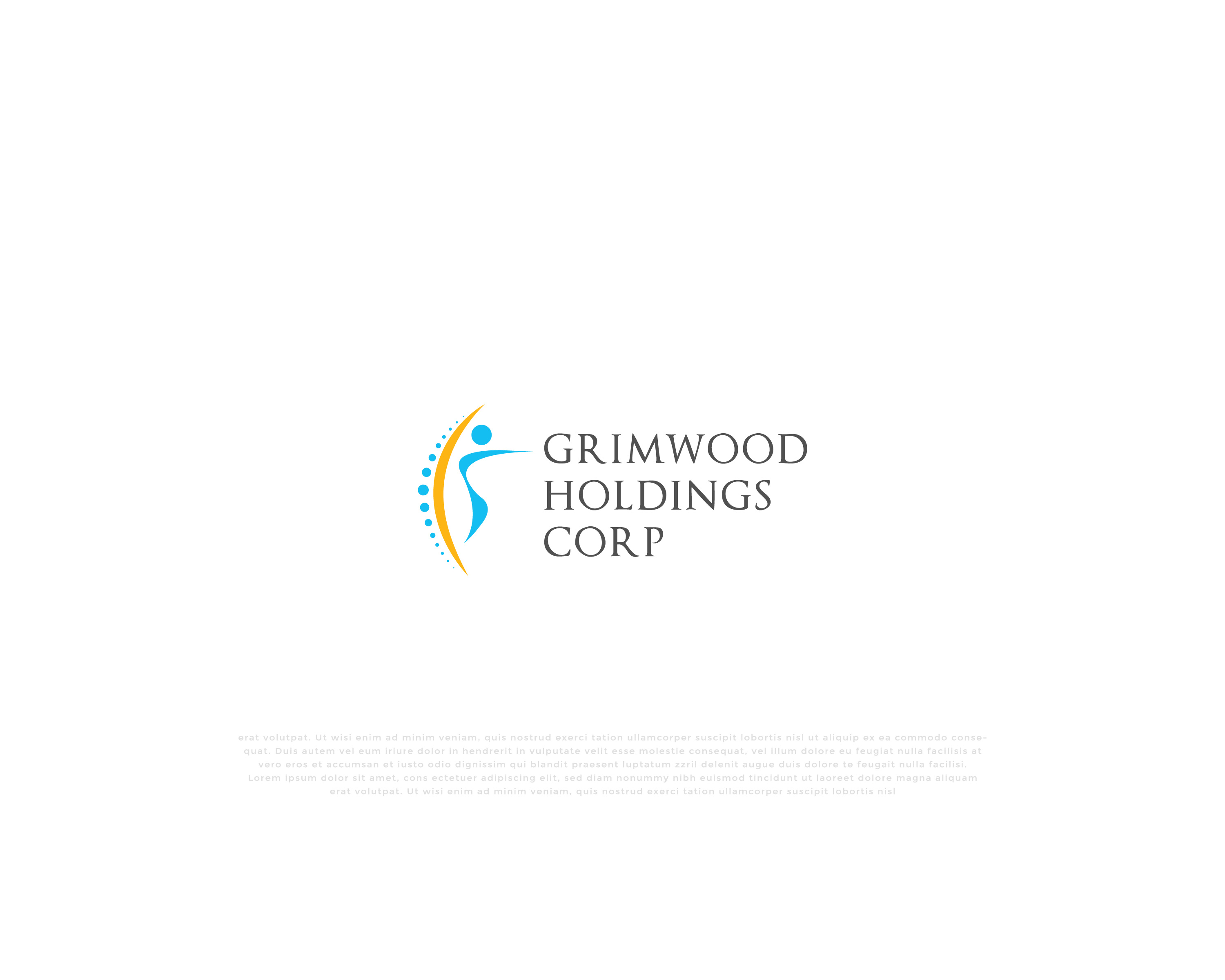 Logo Design by mehedi.h for Grimwood Holdings Corp | Design #33986975