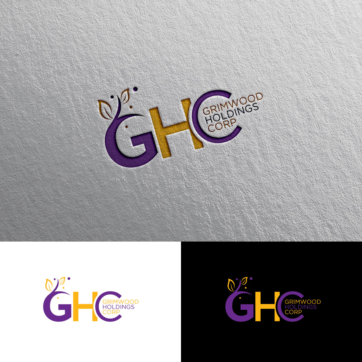 Logo Design by chris Ray for Grimwood Holdings Corp | Design #33982579
