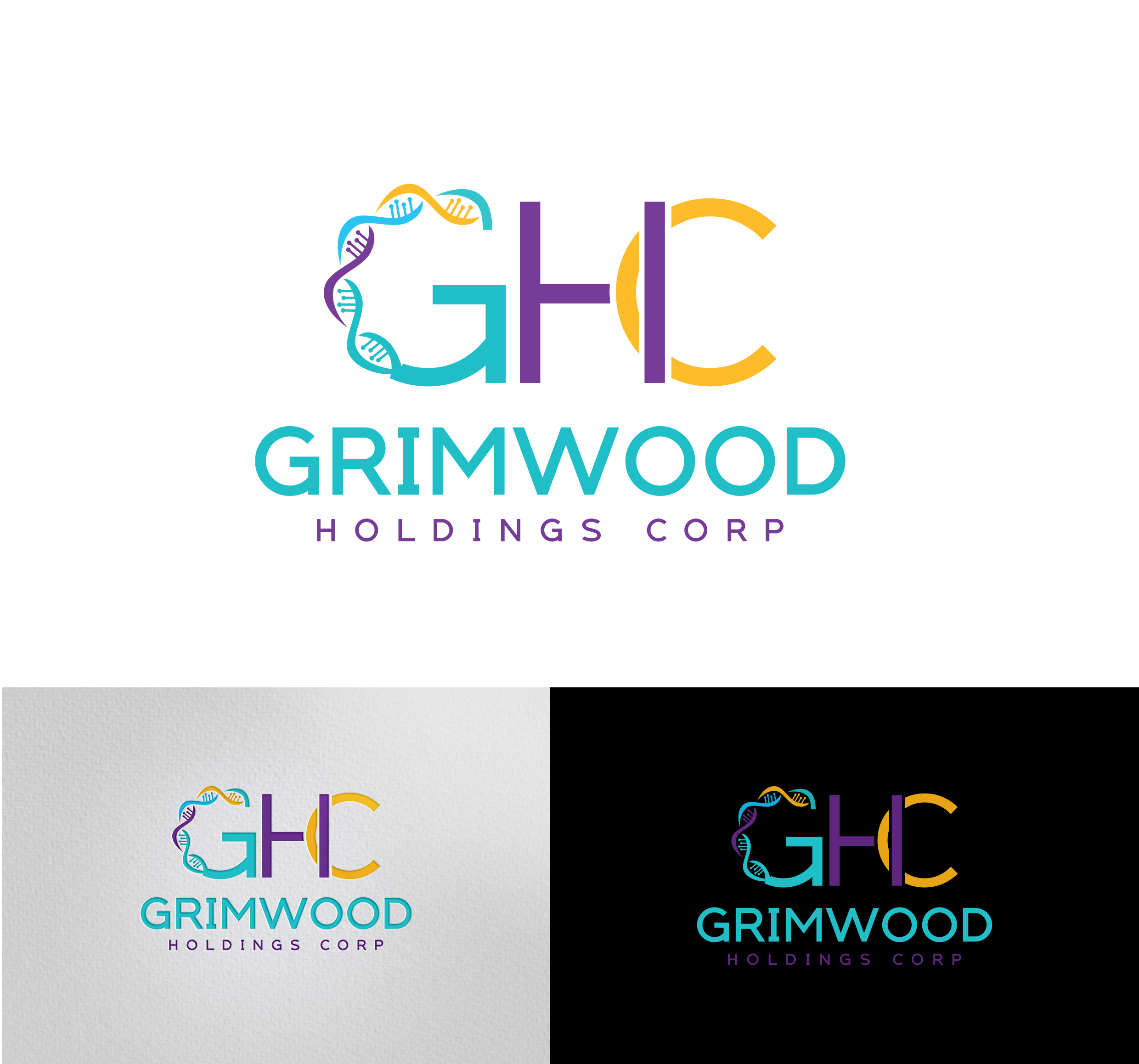 Logo Design by DesigNooox for Grimwood Holdings Corp | Design #33988885