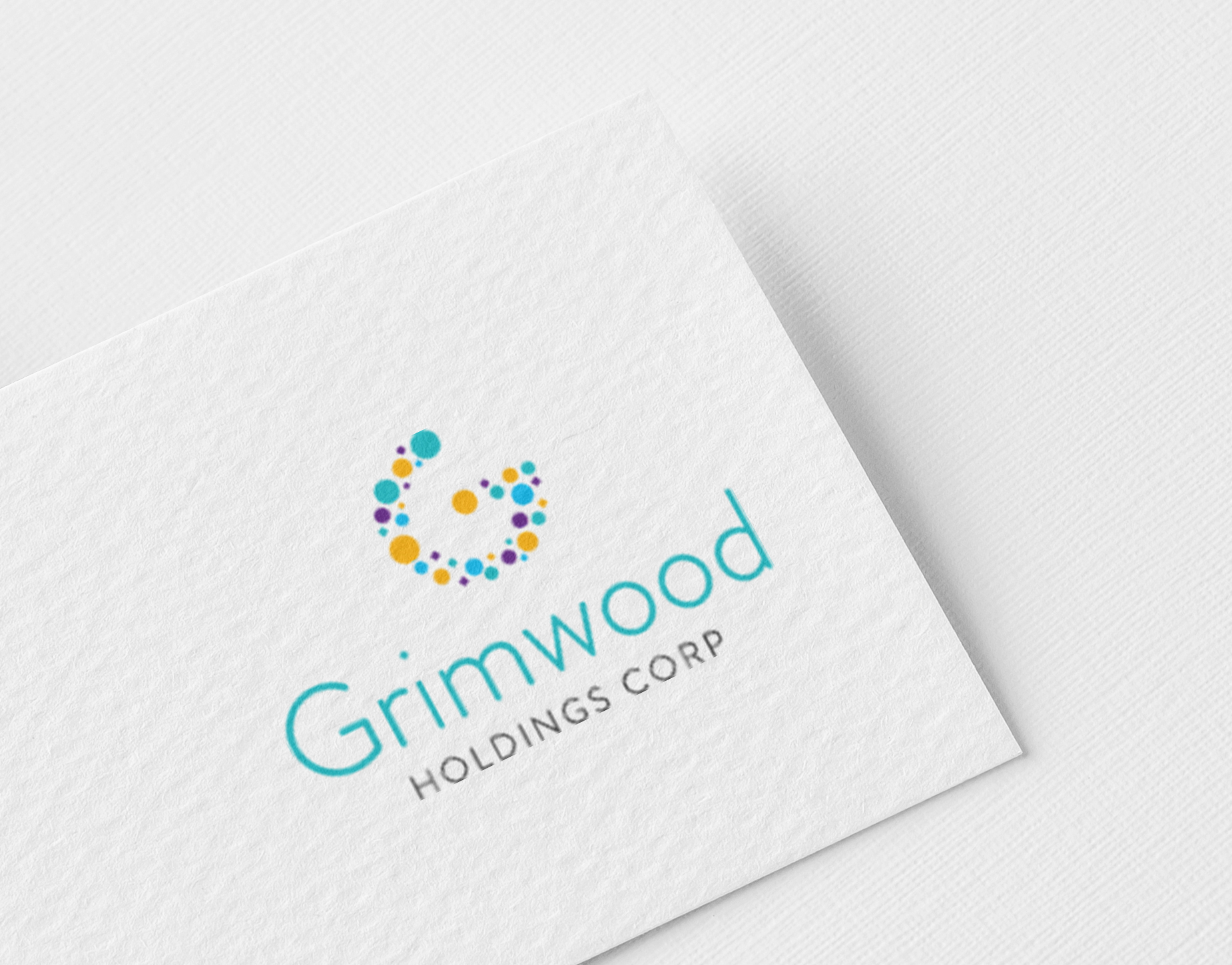 Logo Design by Tube light for Grimwood Holdings Corp | Design #34038884