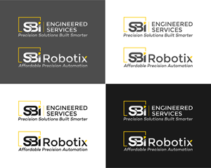 Two cohesive corporate logos for related business