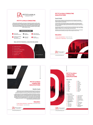 Brochure Design by Design Motion for DAVID PETTIT ECONOMIC DEVELOPMENT, LLC | Design: #33987124