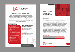 Broschüren-Design von Stan$oul für DAVID PETTIT ECONOMIC DEVELOPMENT, LLC | Design: #33987693