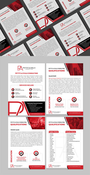 Broschüren-Design von SAI DESIGNS für DAVID PETTIT ECONOMIC DEVELOPMENT, LLC | Design: #33996249