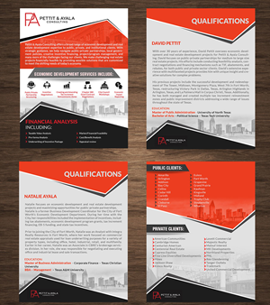 Broschüren-Design von crazy creation für DAVID PETTIT ECONOMIC DEVELOPMENT, LLC | Design: #34039993