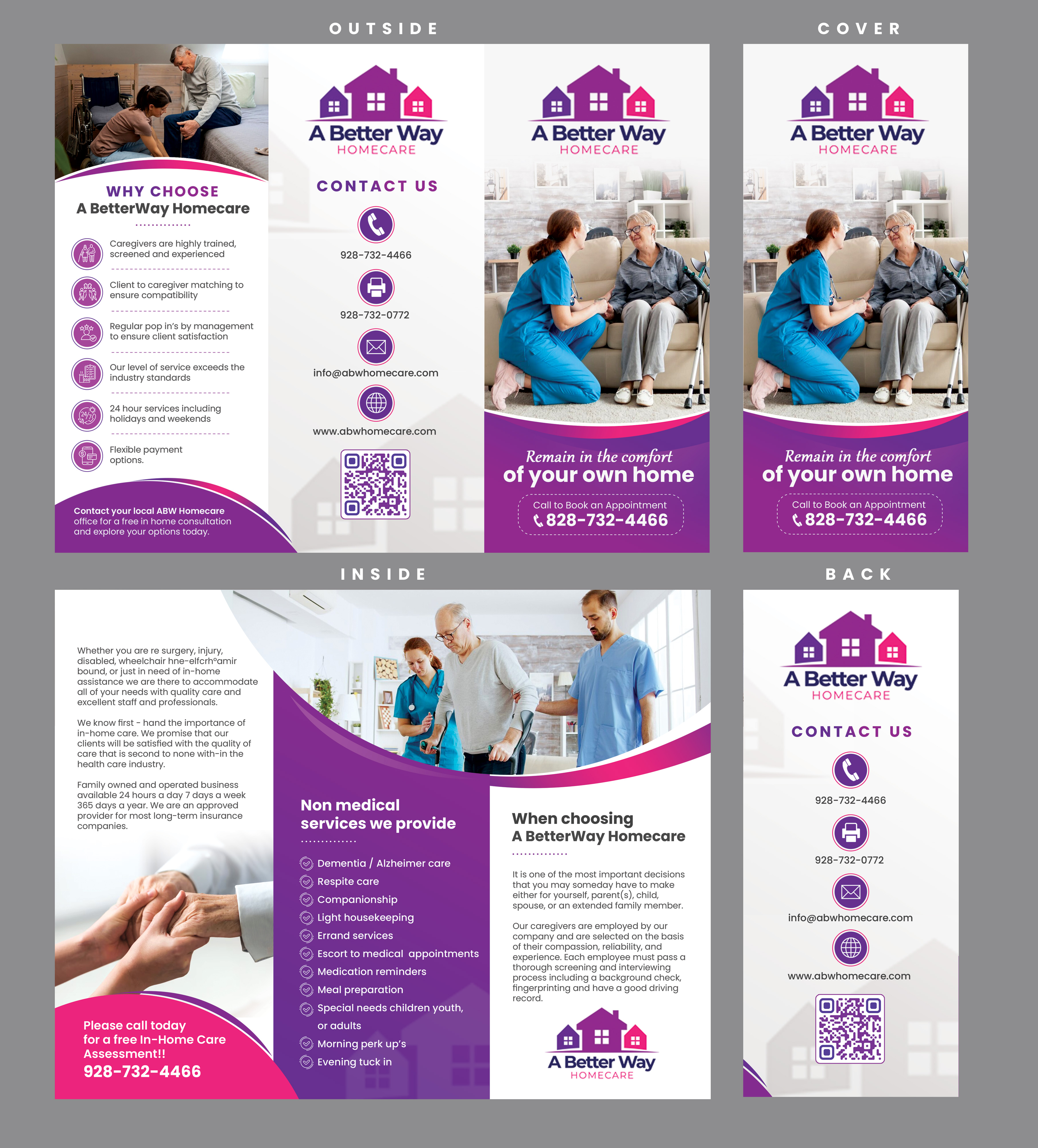 Flyer Design by Stan$oul for A Better Way Homecare | Design #33983421