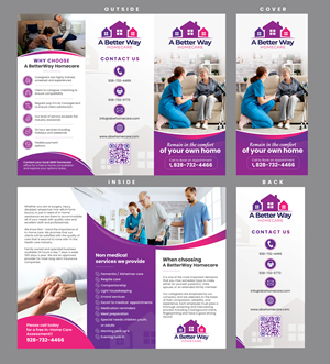 Flyer Design by Stan$oul for A Better Way Homecare | Design: #33983421