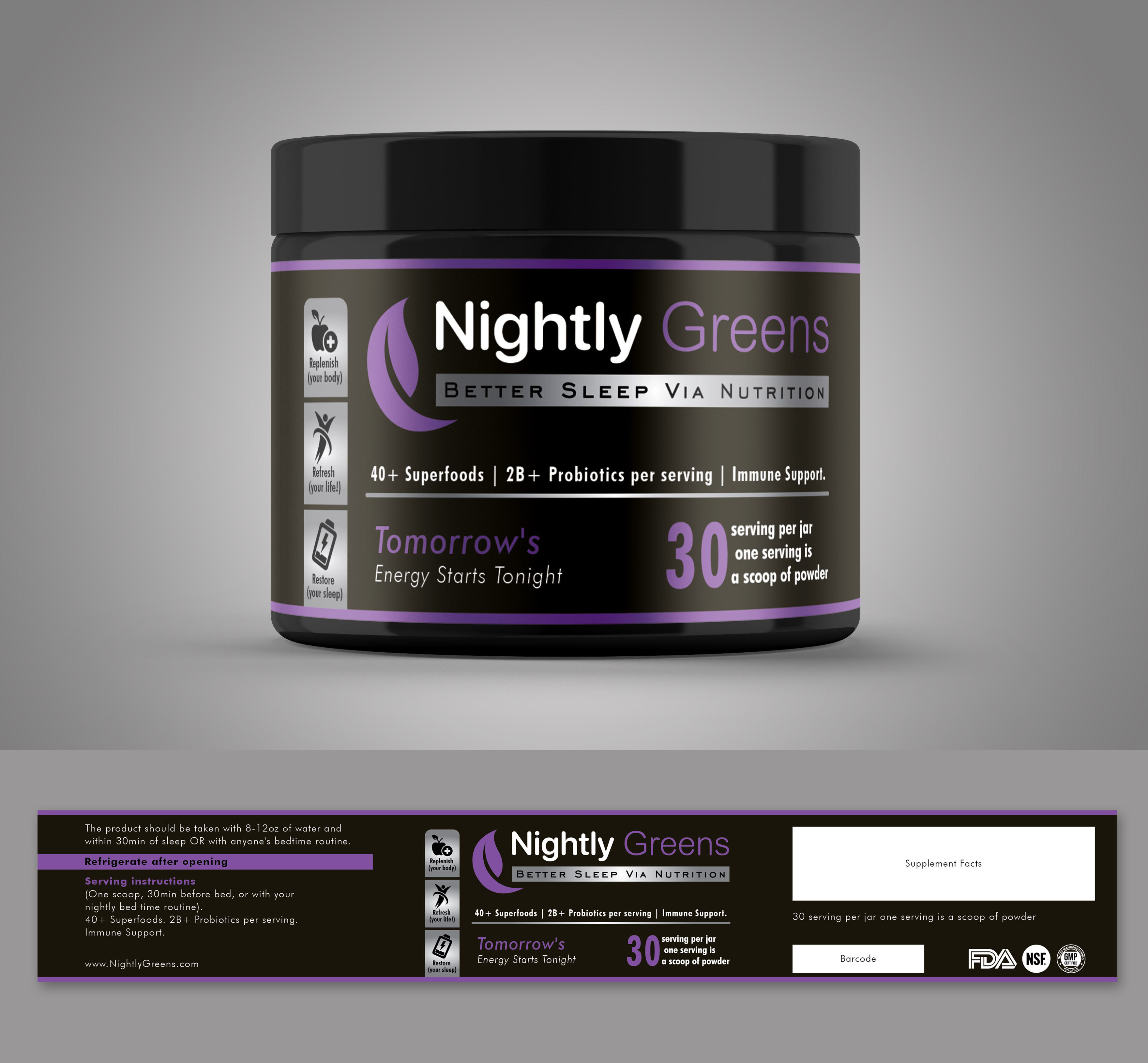 Diseño de Etiqueta por HT Graphic para este proyecto | Diseño #33998554