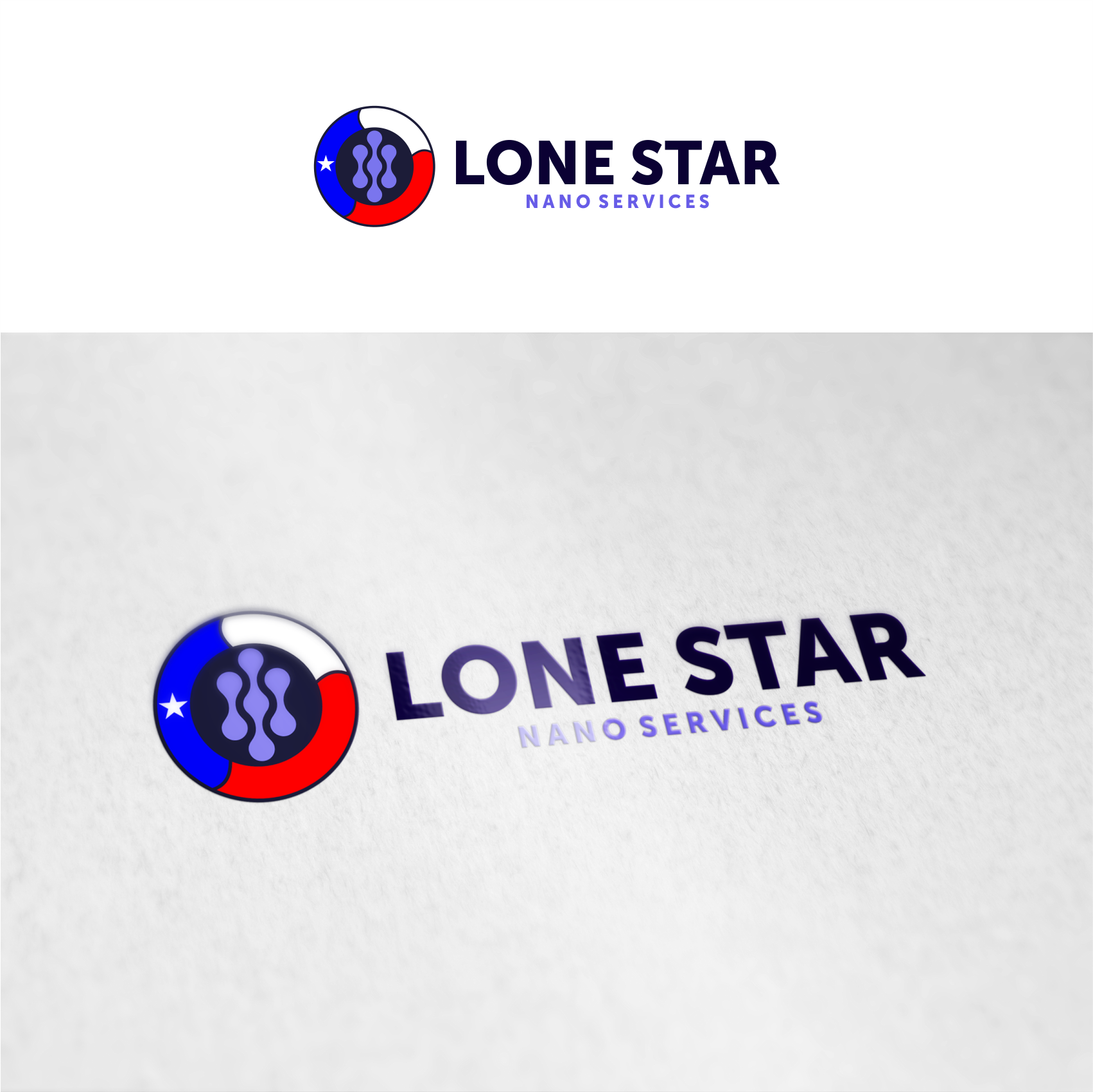 Logo Design by Tubeng for Lone Star Nano Services | Design #33991607