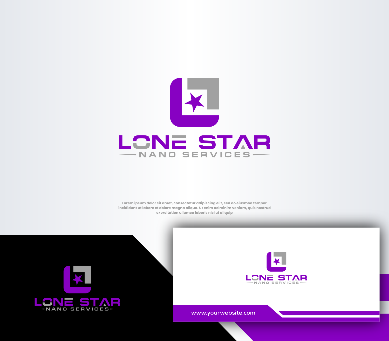 Logo Design by Kenshin777 for Lone Star Nano Services | Design #33984278