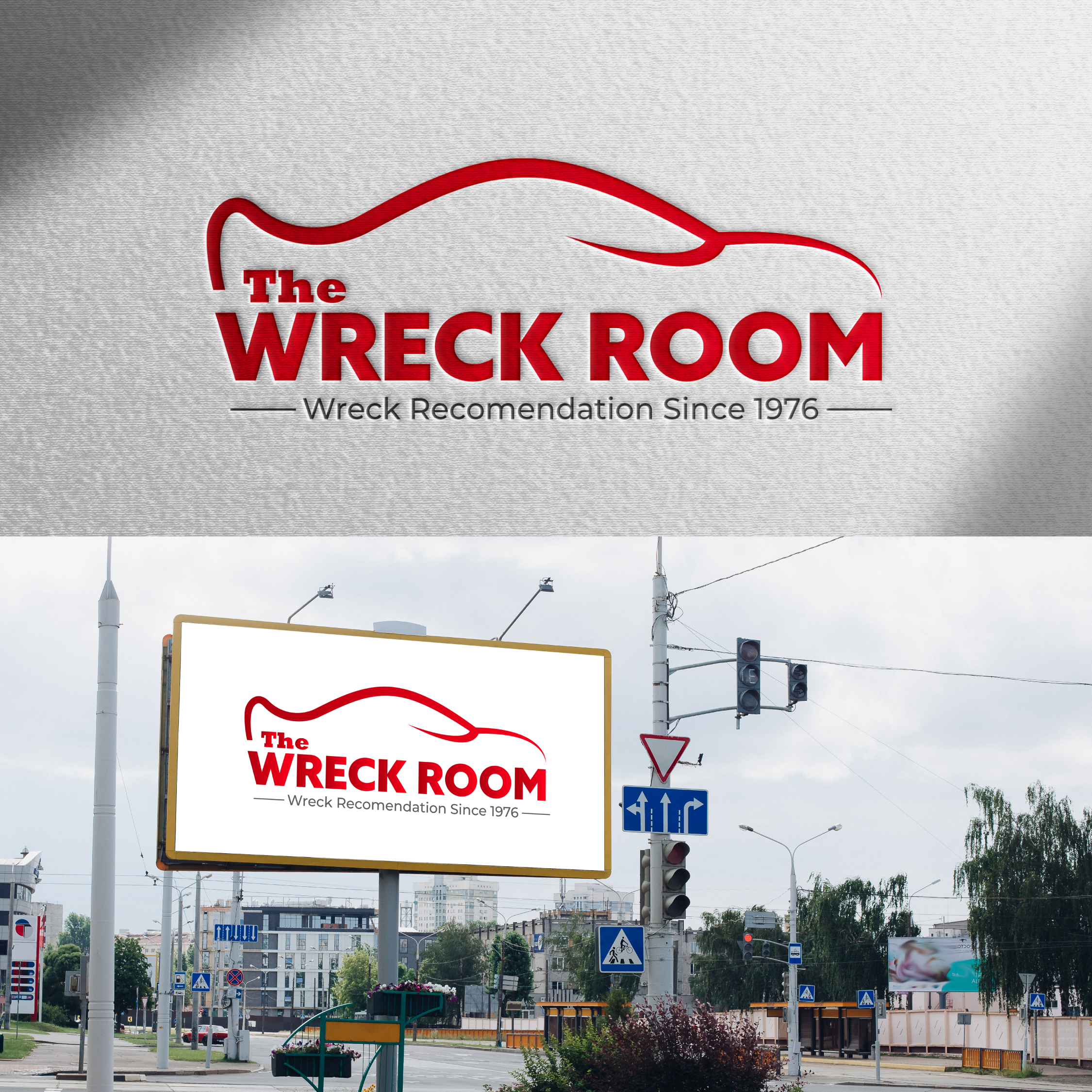 Diseño de Logo por Sika Creations para The Wreck Room LLC | Diseño #33991281