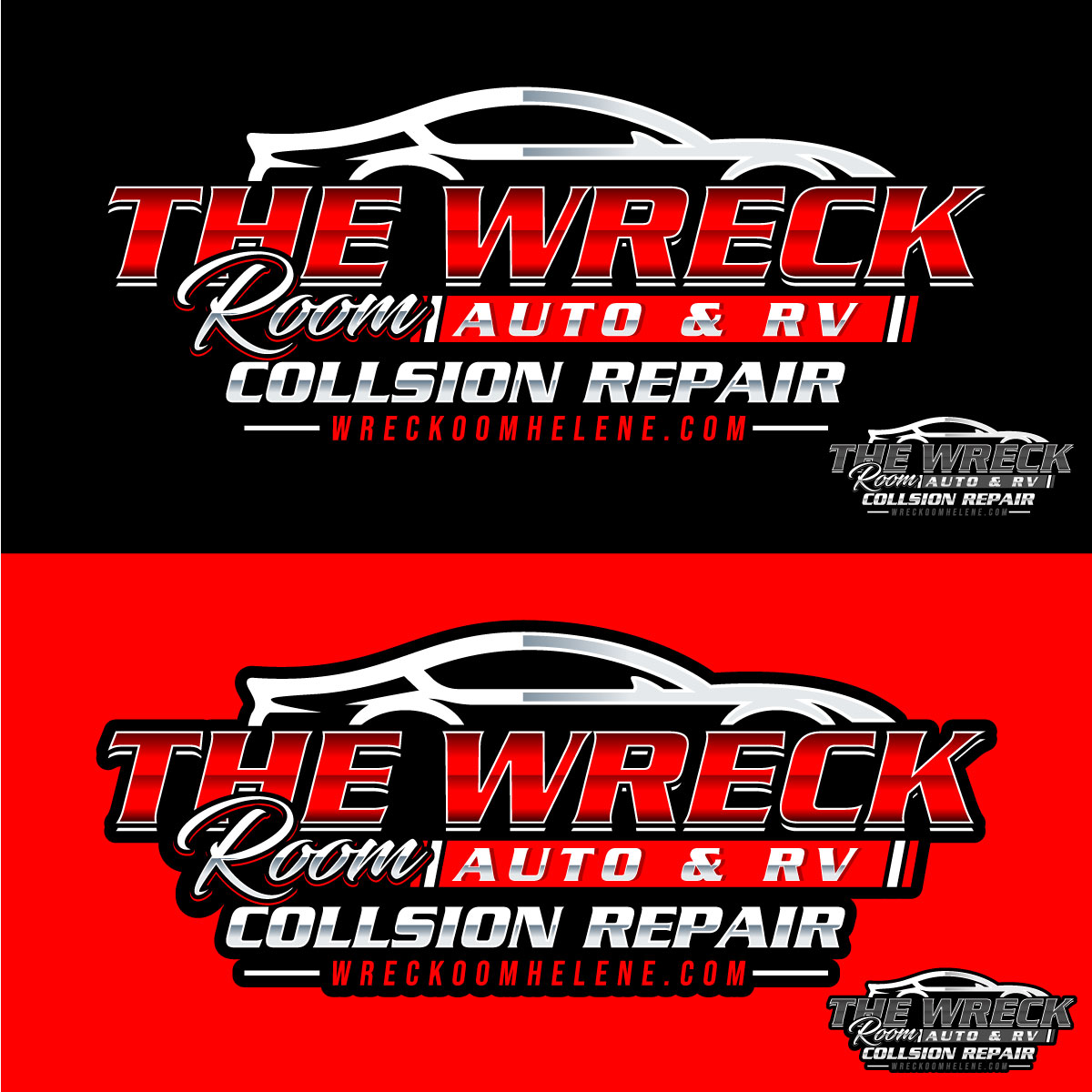 Logo Design by Suvendu.S for The Wreck Room LLC | Design #34008167