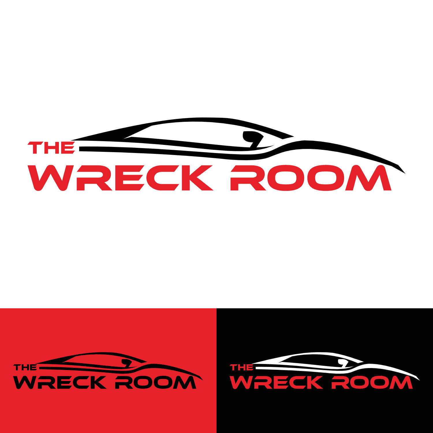 Logo Design by Dalang Design for The Wreck Room LLC | Design #33983427