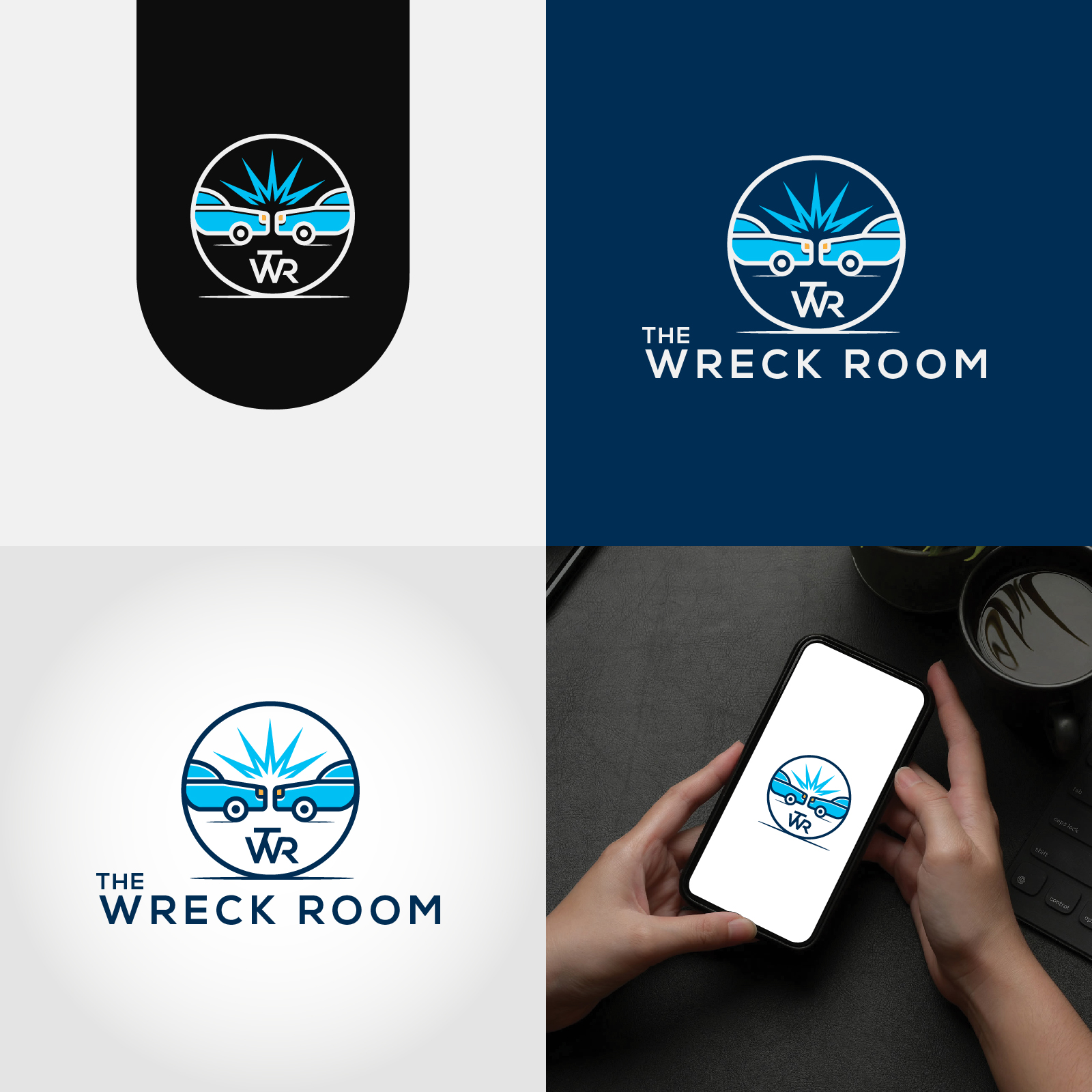 Logo Design by Deziners Zone for The Wreck Room LLC | Design #33987936