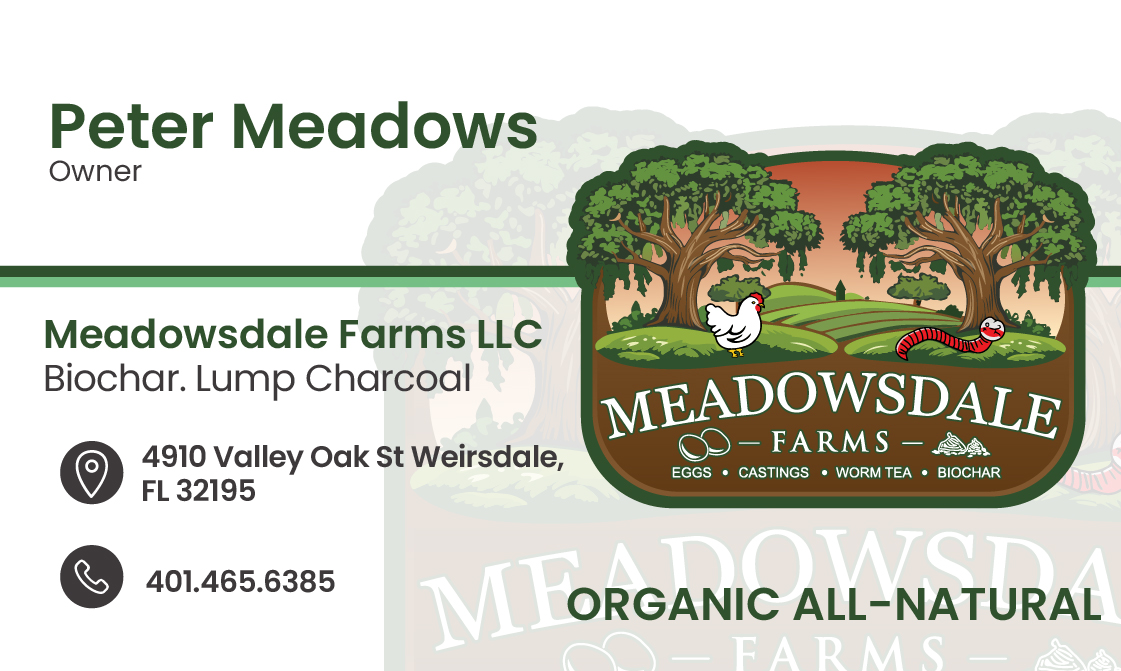 Business Card Design by Roland C for Meadowsdale Farms LLC | Design #34179445