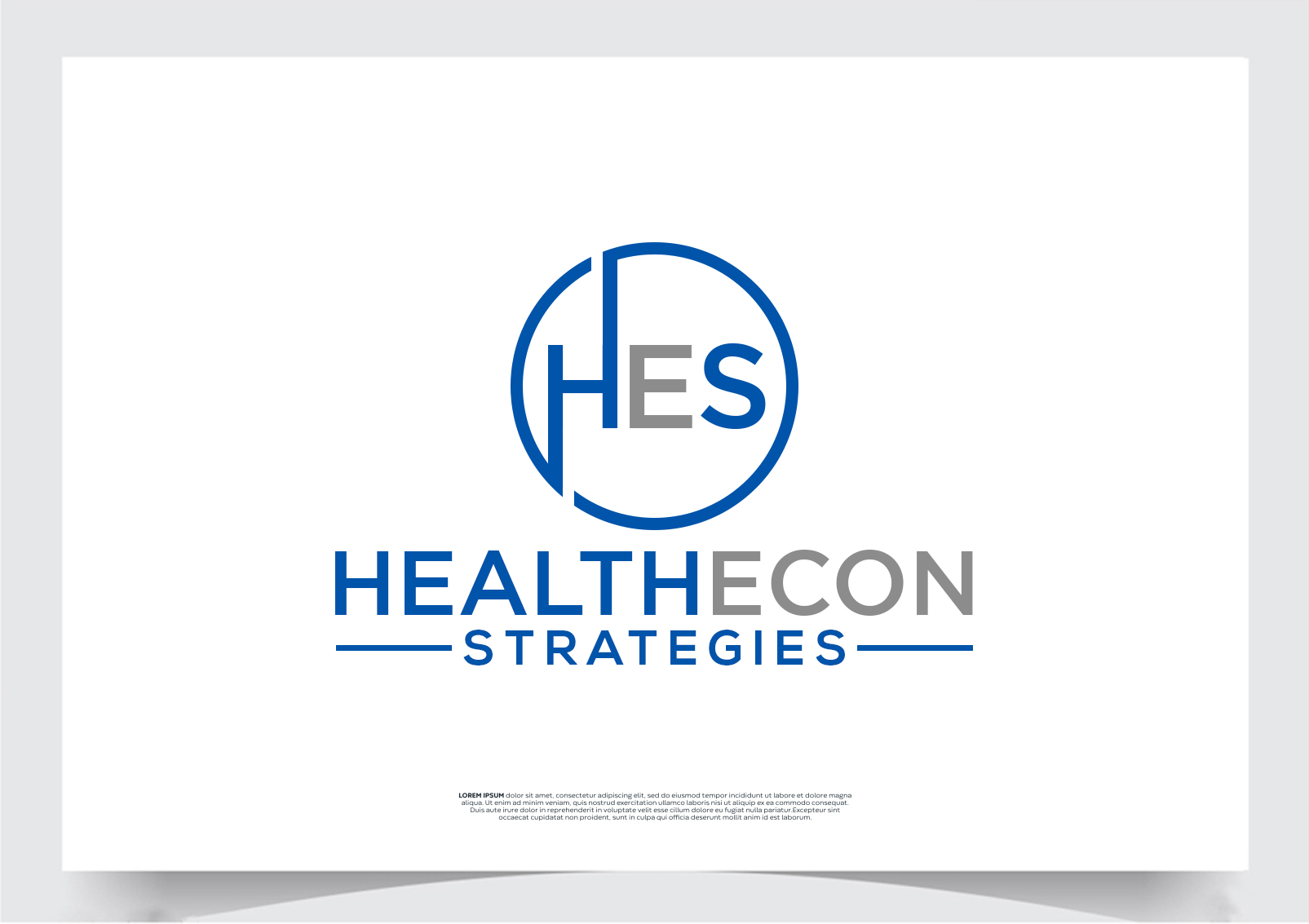 Logo-Design von Rahmina für HealthEcon Strategies | Design #33994096