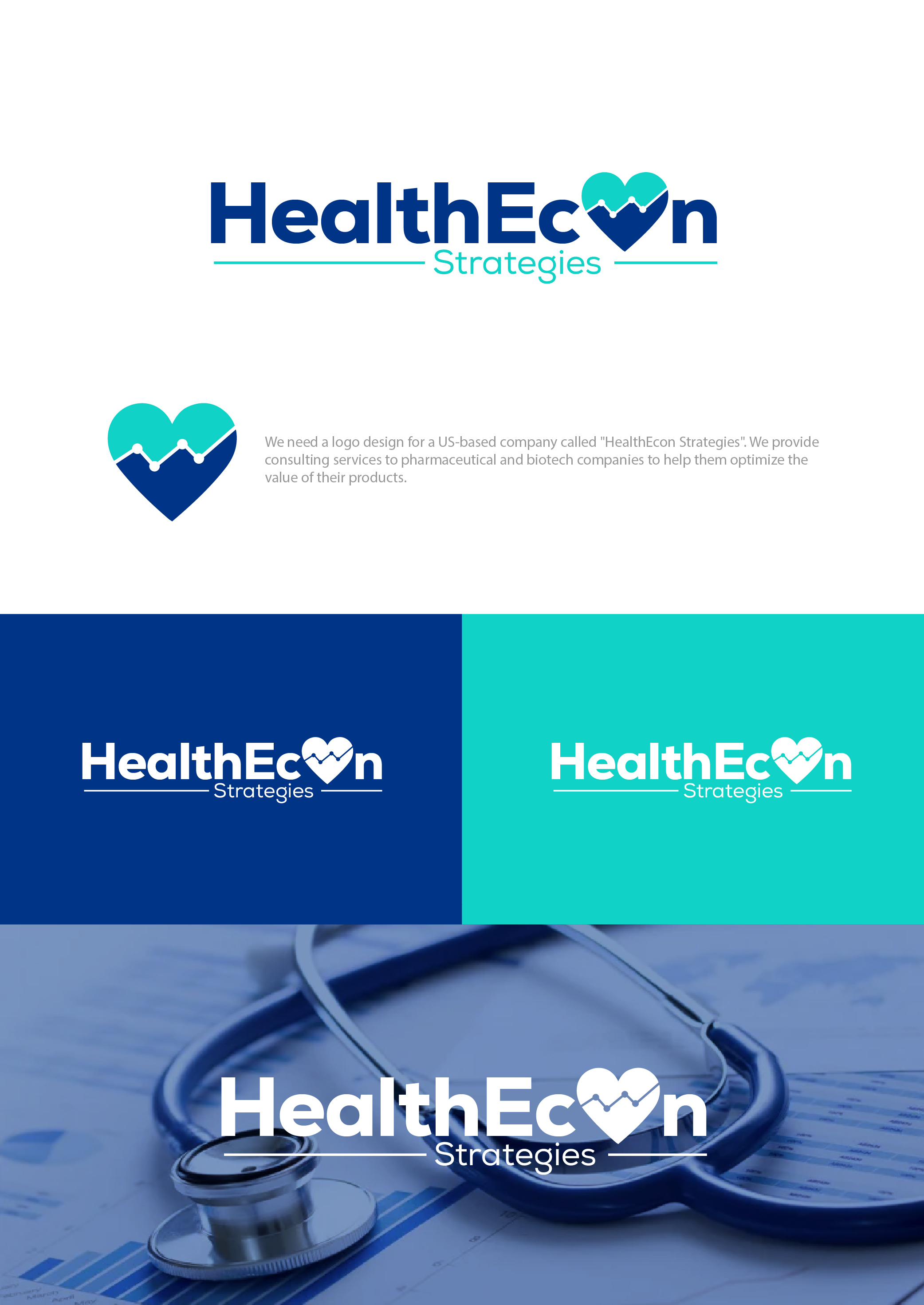 Logo-Design von Denzie für HealthEcon Strategies | Design #33998273