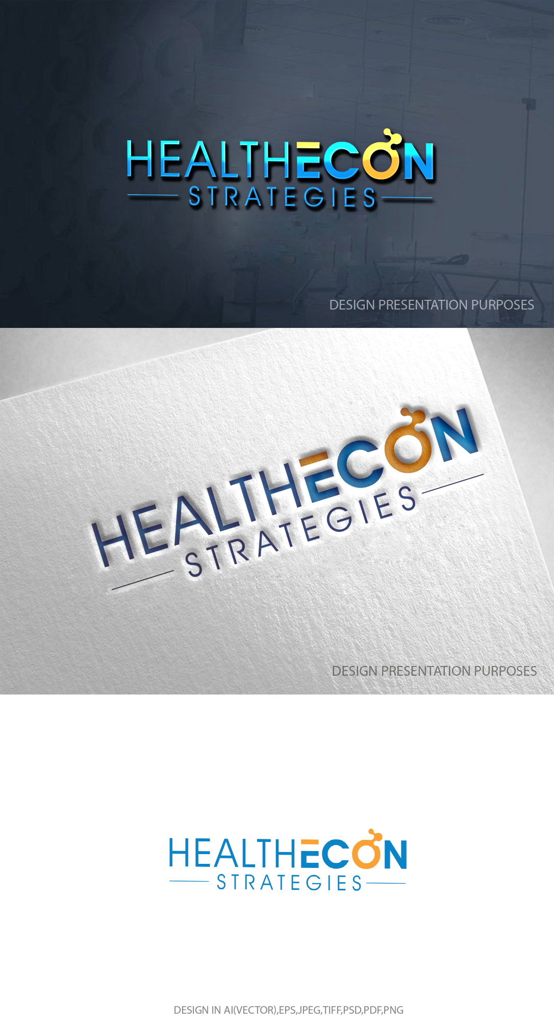 Logo Design by zebronicgraphic for HealthEcon Strategies | Design #33992714