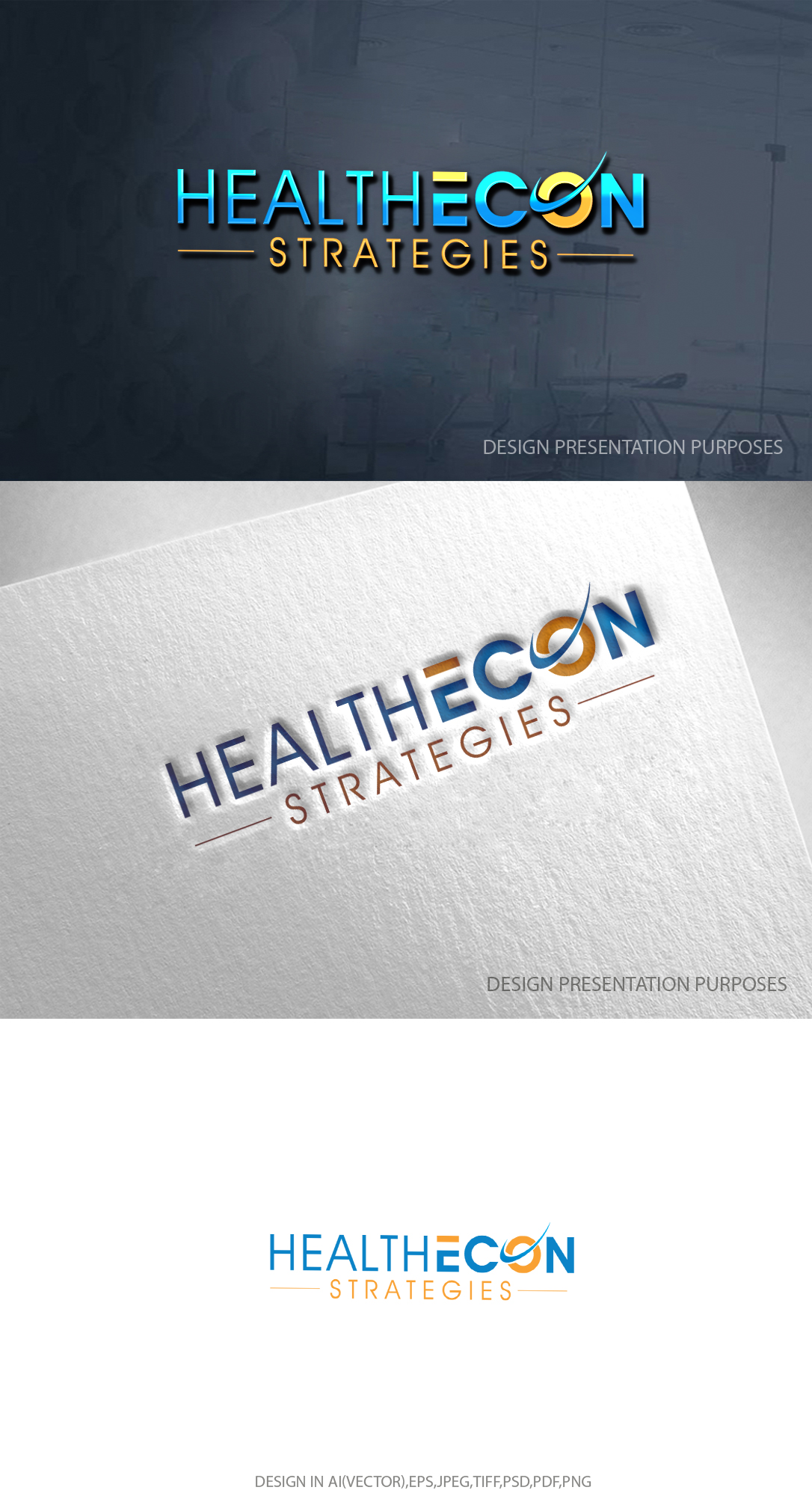 Logo Design by zebronicgraphic for HealthEcon Strategies | Design #33997788