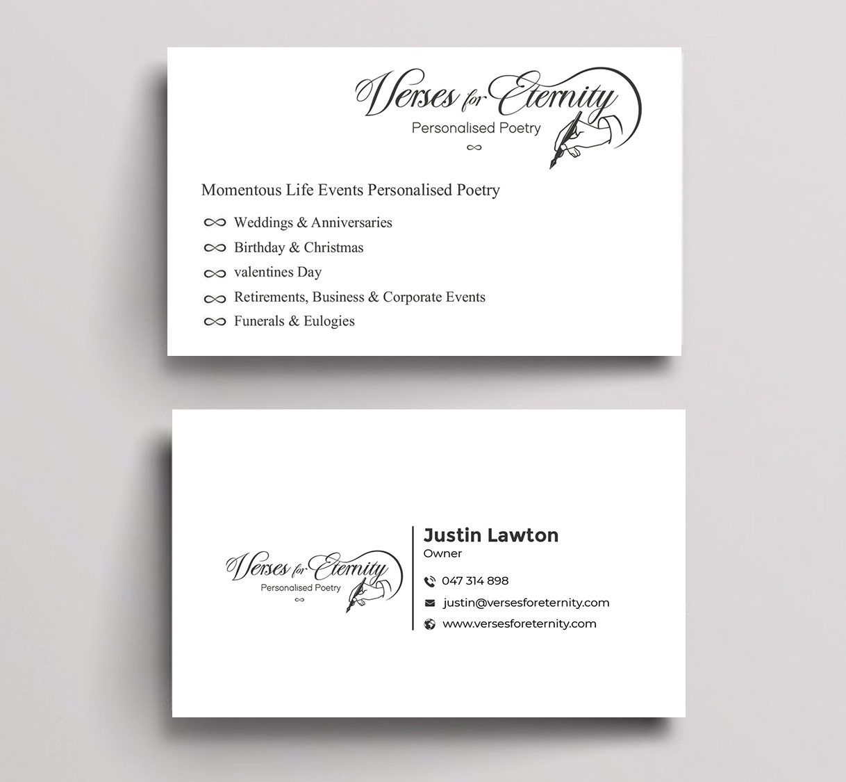 Business Card Design by Graphixpointt for Manage My Office | Design #33988036