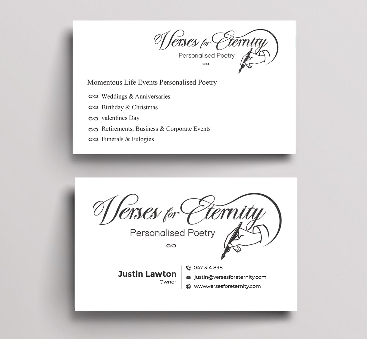 Business Card Design by Graphixpointt for Manage My Office | Design #33988081