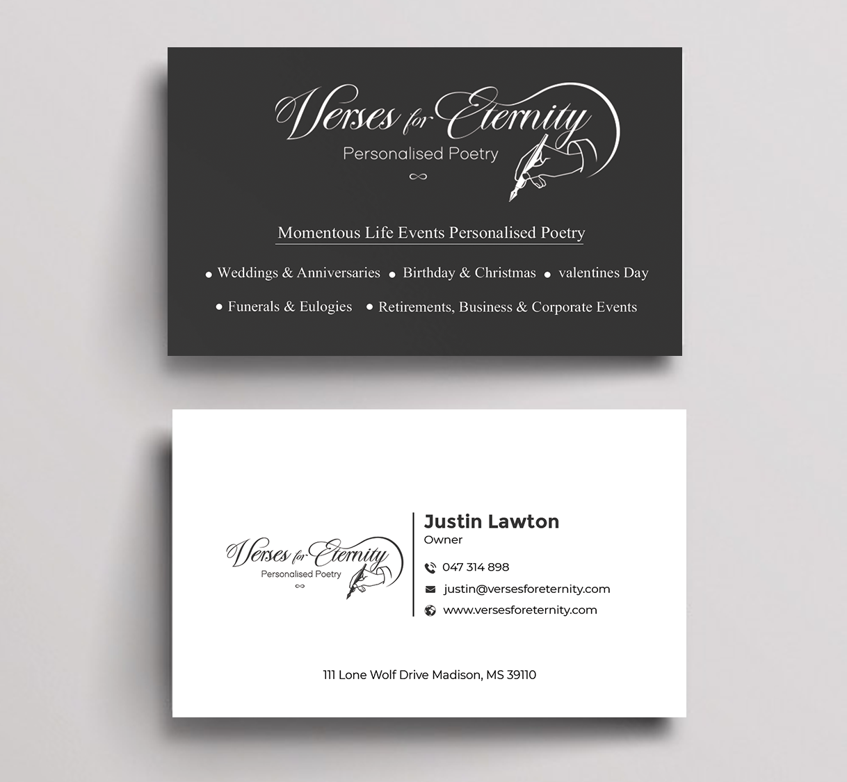 Design de Carte de Visite par Graphixpointt pour Manage My Office | Design #33994998