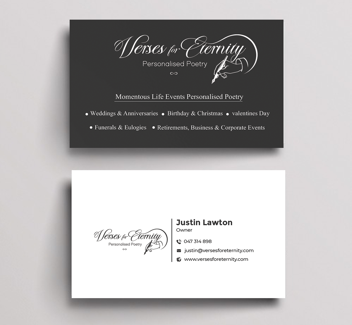 Visitenkarten-Design von Graphixpointt für Manage My Office | Design #33994999