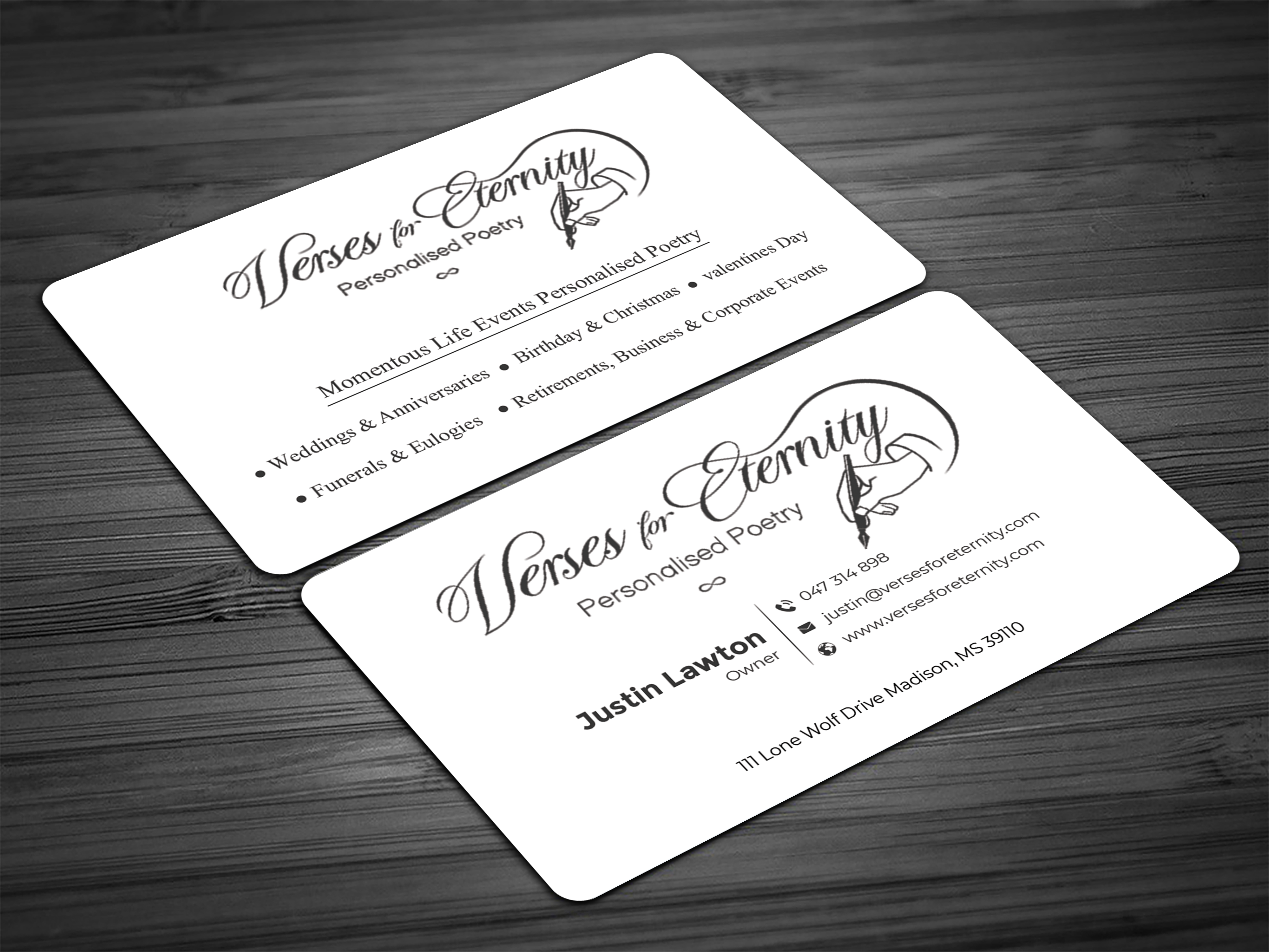 Diseño de Tarjeta de Presentación por Graphixpointt para Manage My Office | Diseño #33995114