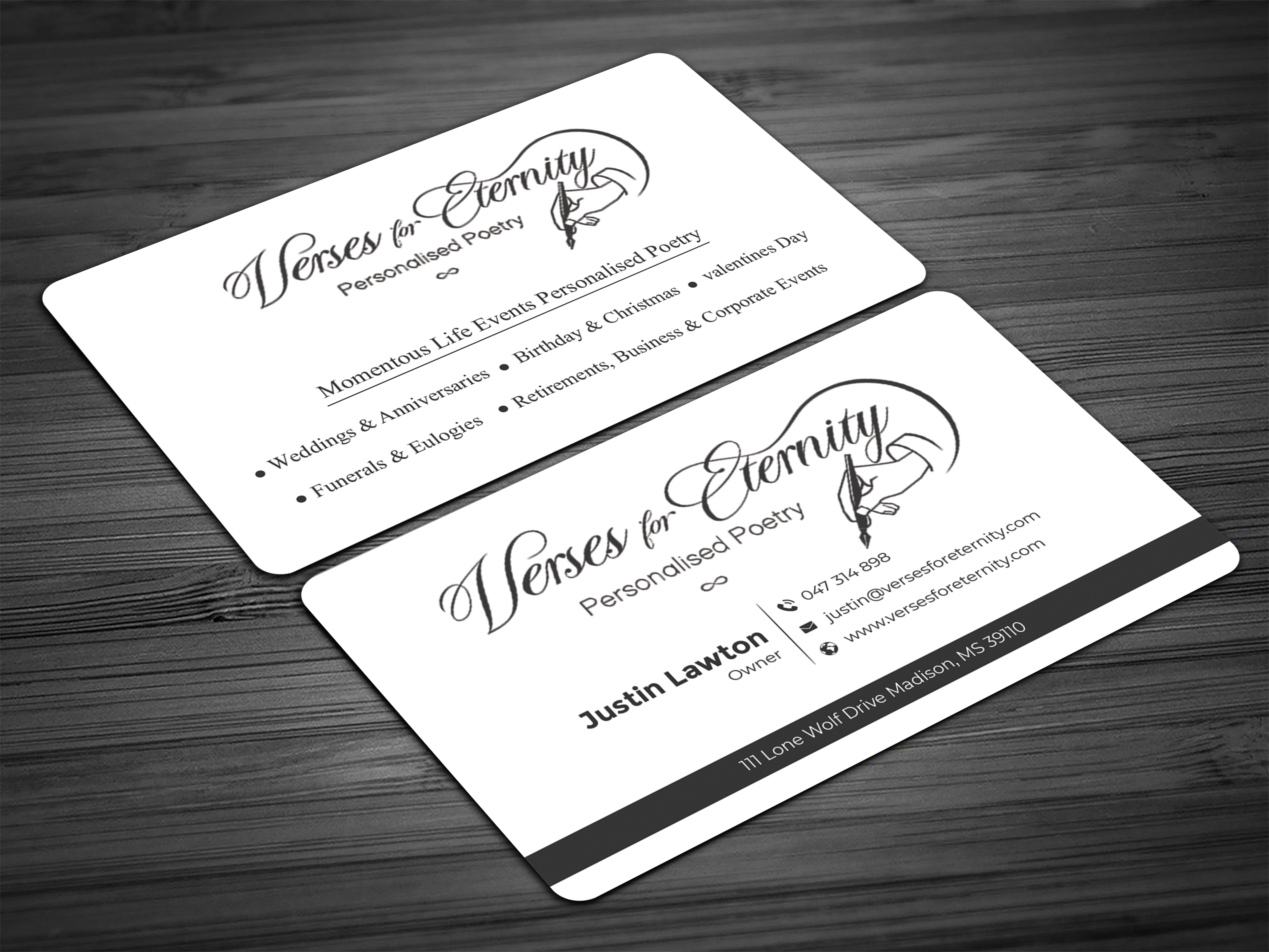 Diseño de Tarjeta de Presentación por Graphixpointt para Manage My Office | Diseño #33995115