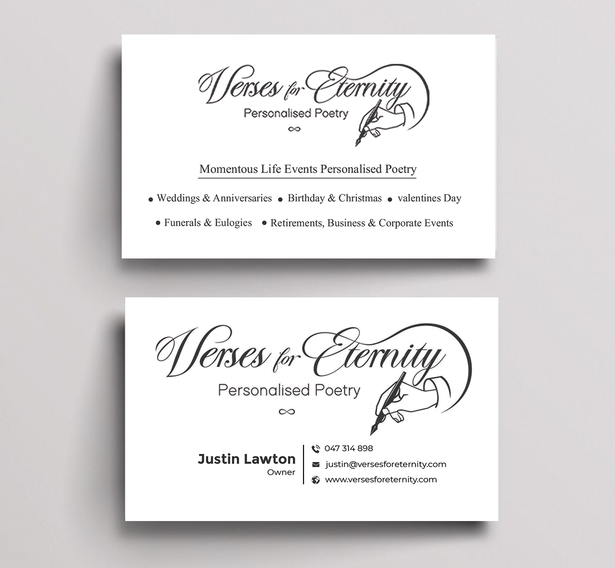 Design de Carte de Visite par Graphixpointt pour Manage My Office | Design #33995128