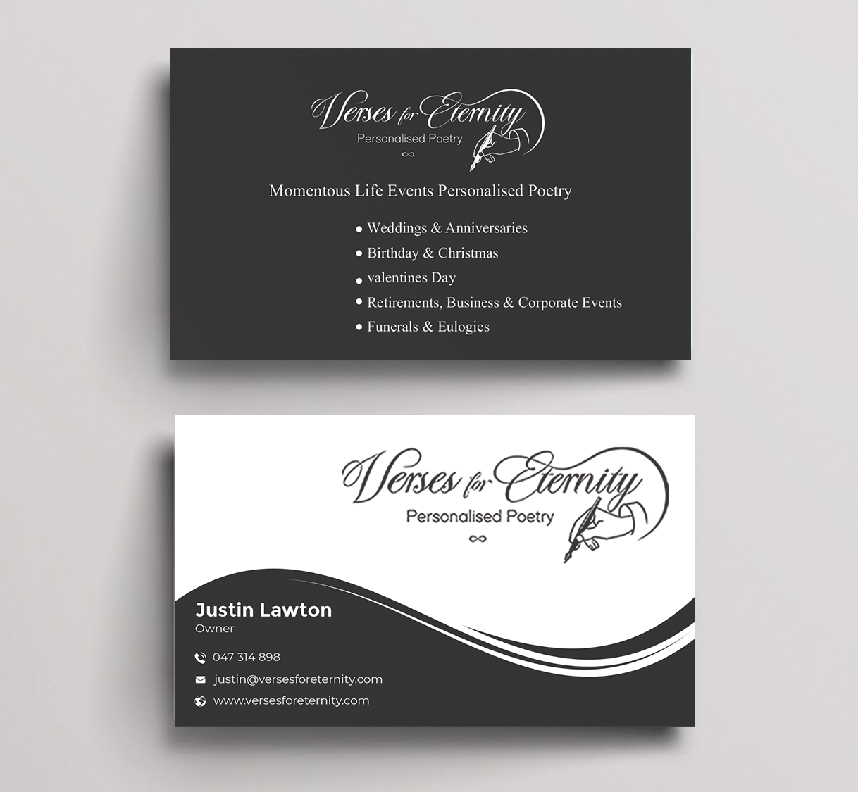 Visitenkarten-Design von Graphixpointt für Manage My Office | Design #33995934