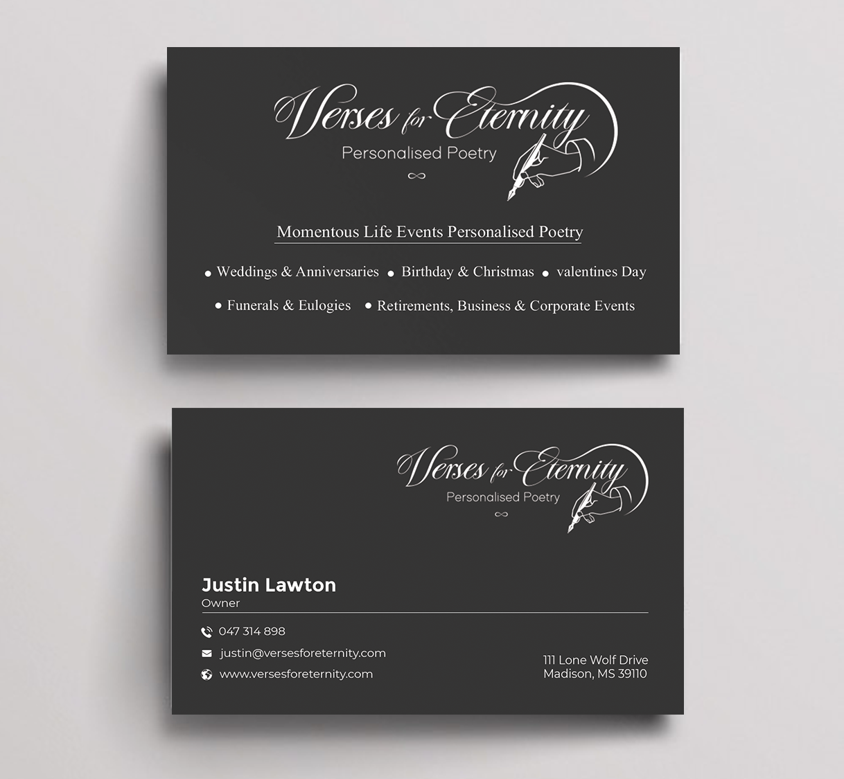 Business Card Design by Graphixpointt for Manage My Office | Design #33996106