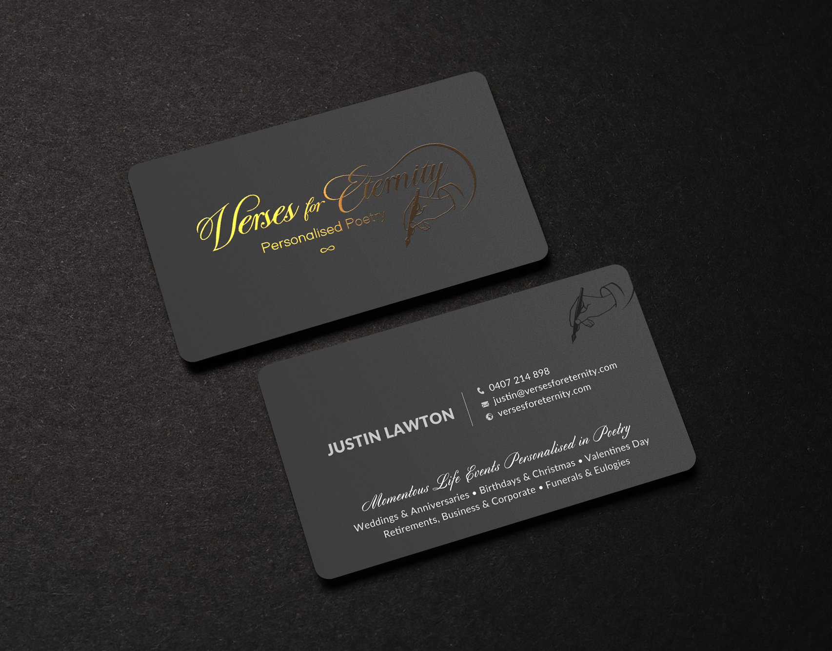 Business Card Design by Sun Moon Graphic Designer for Manage My Office | Design #33987370