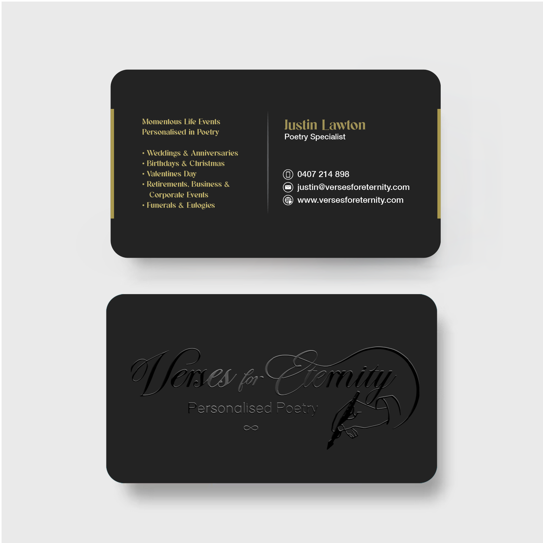 Business Card Design by Isu-D for Manage My Office | Design #33989480