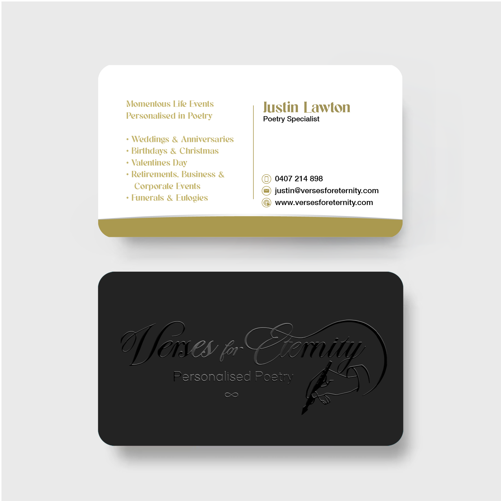Visitenkarten-Design von Isu-D für Manage My Office | Design #33989487