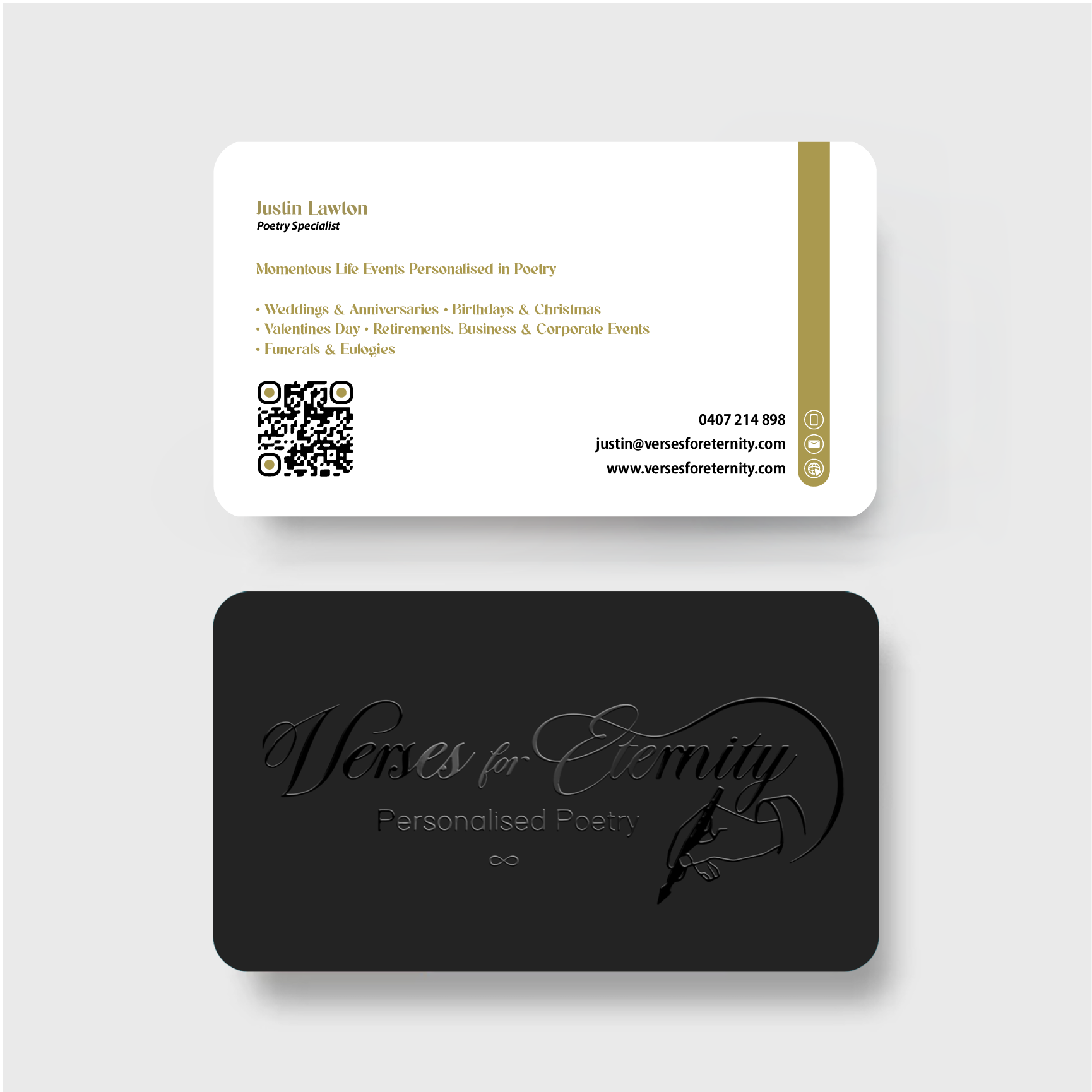 Business Card Design by Isu-D for Manage My Office | Design #33989504