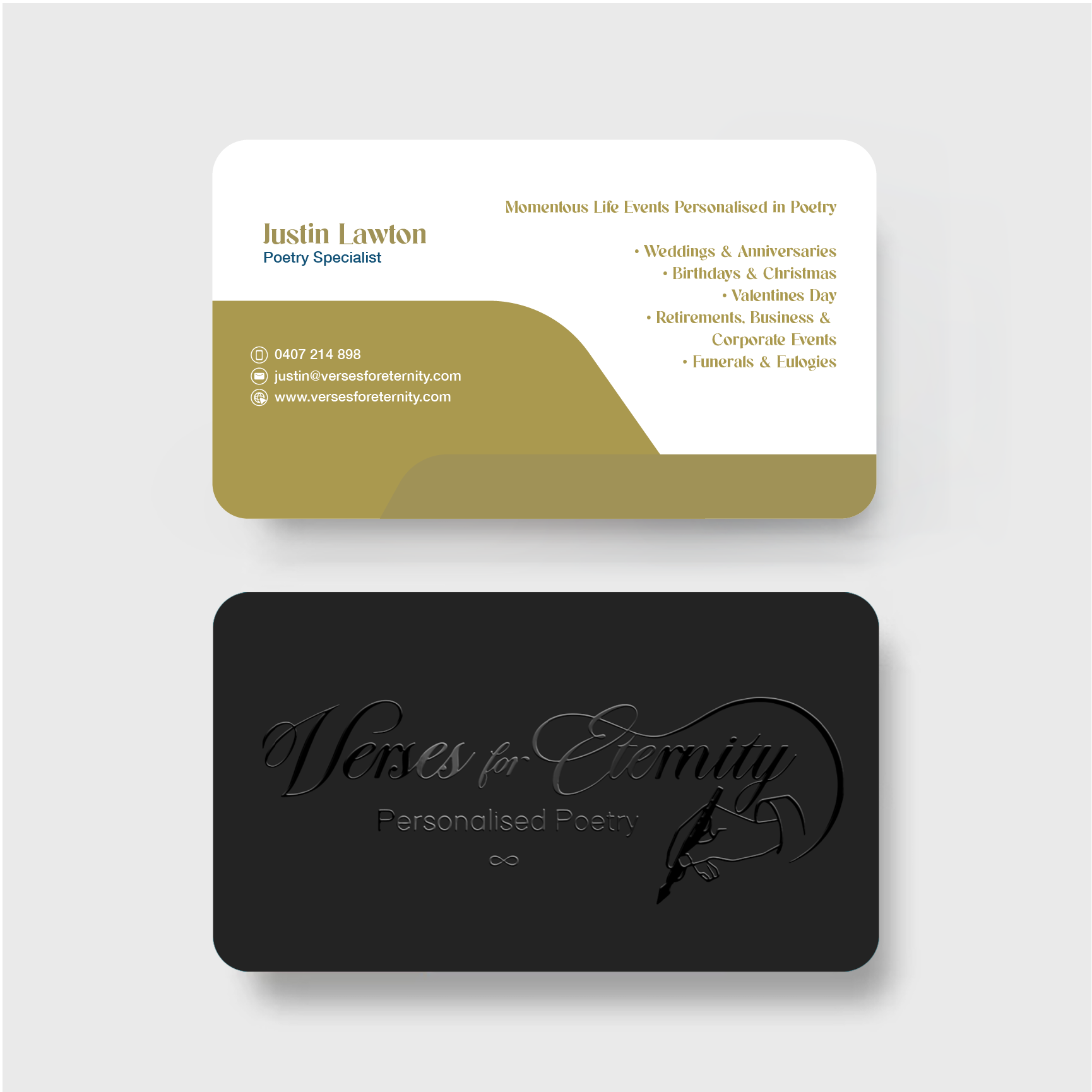 Business Card Design by Isu-D for Manage My Office | Design #33989522