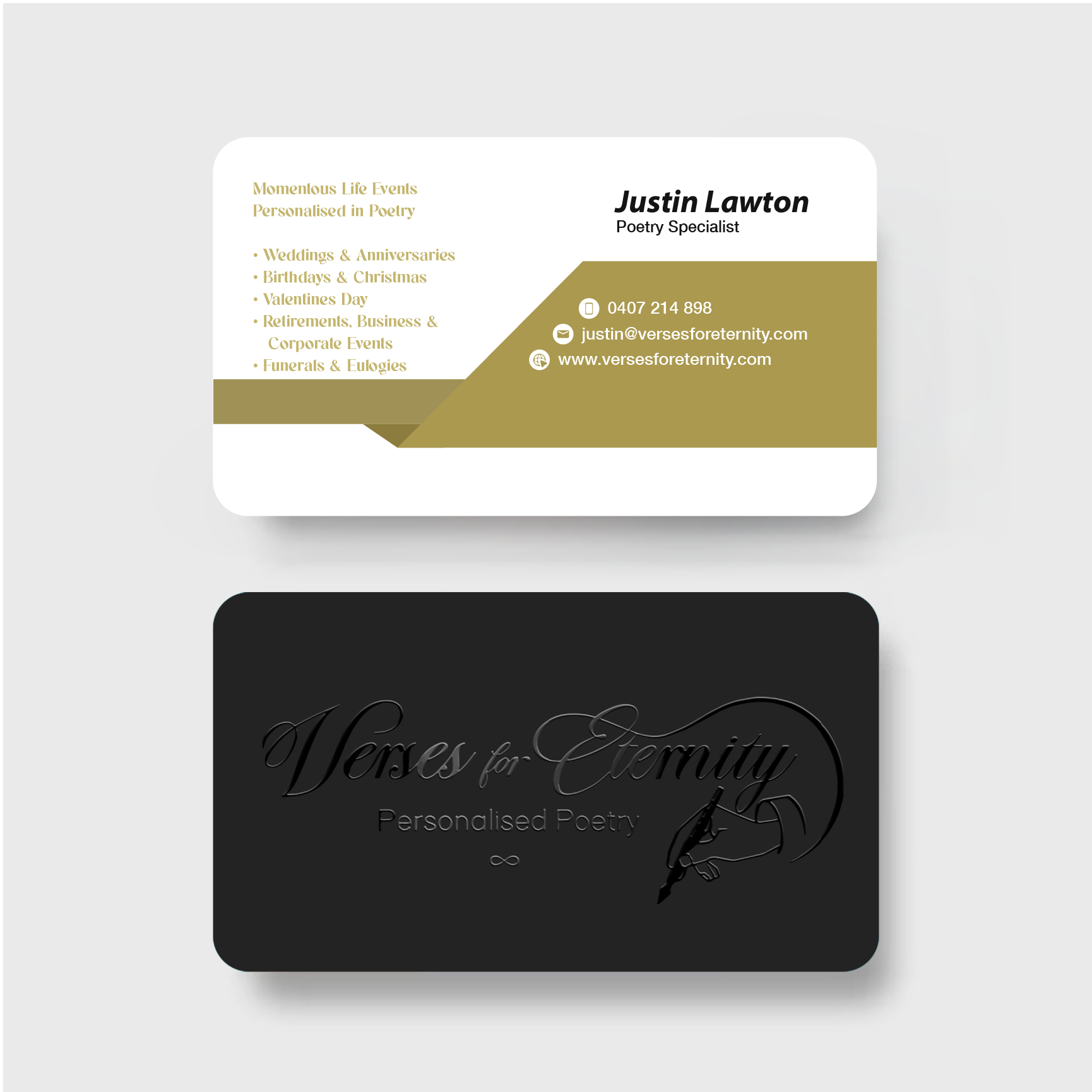 Business Card Design by Isu-D for Manage My Office | Design #33989523
