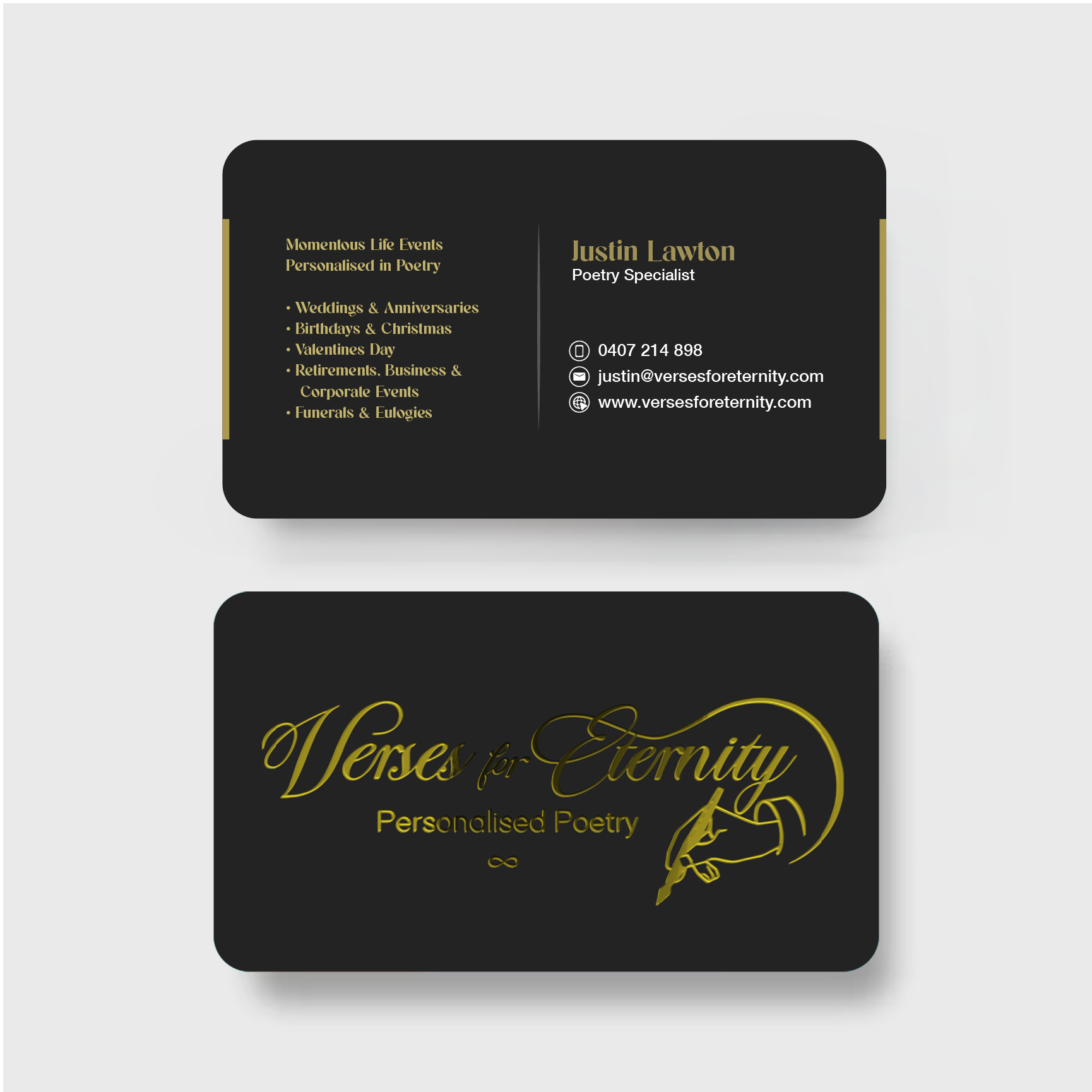 Business Card Design by Isu-D for Manage My Office | Design #33989541