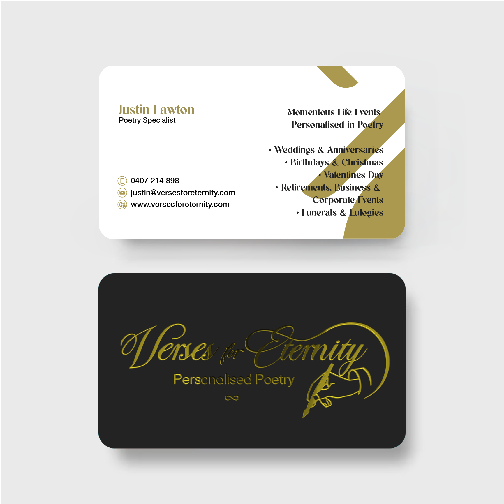 Visitenkarten-Design von Isu-D für Manage My Office | Design #33989600