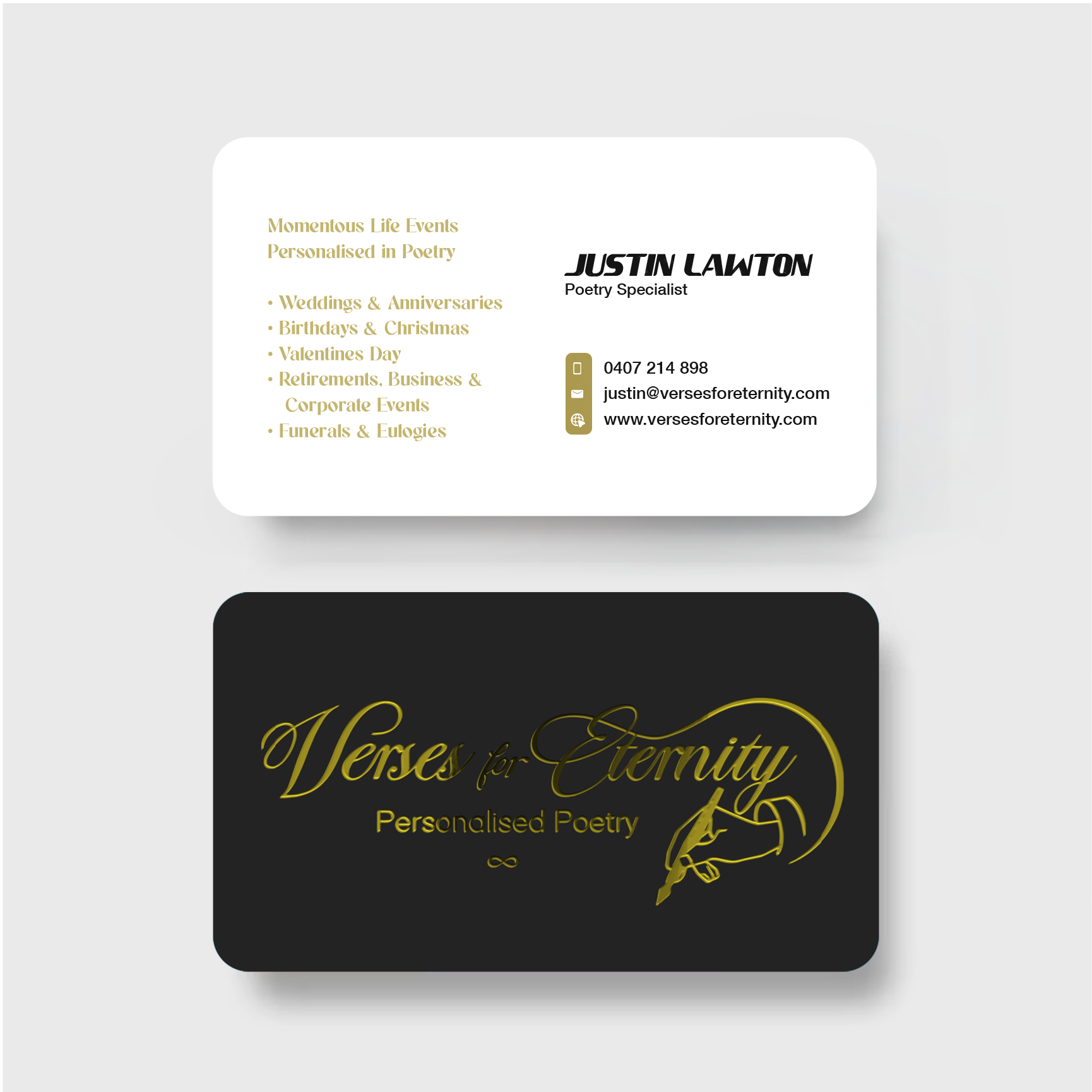 Visitenkarten-Design von Isu-D für Manage My Office | Design #33989609